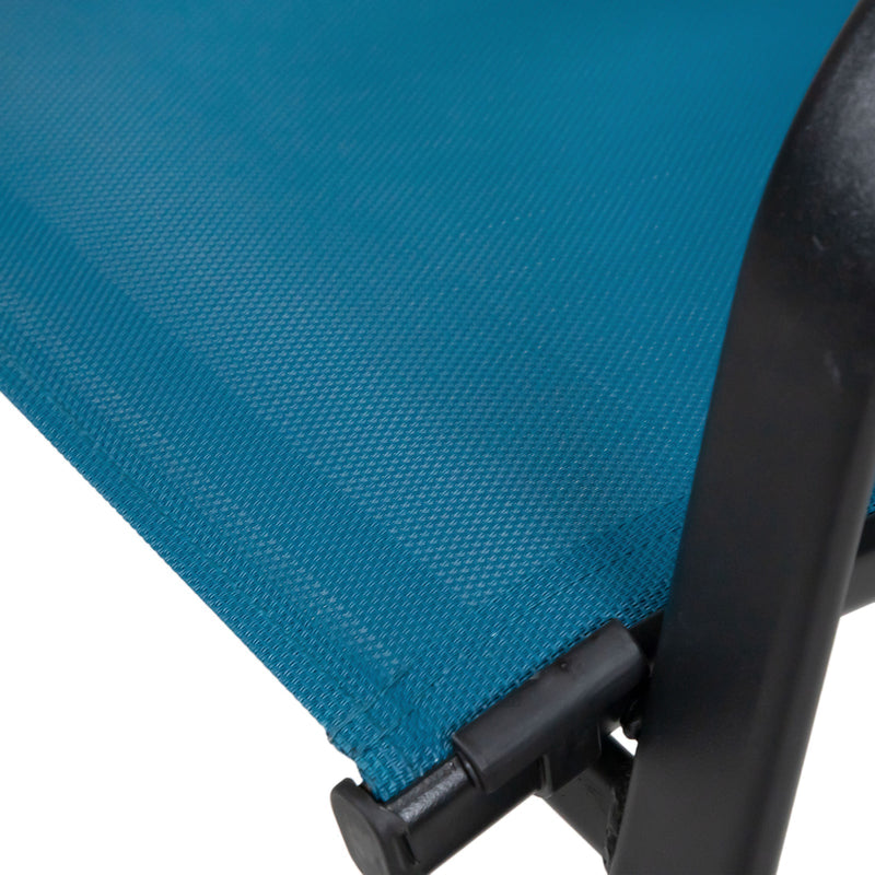 Pierro Blue Stacking Chair (Set of 2)
