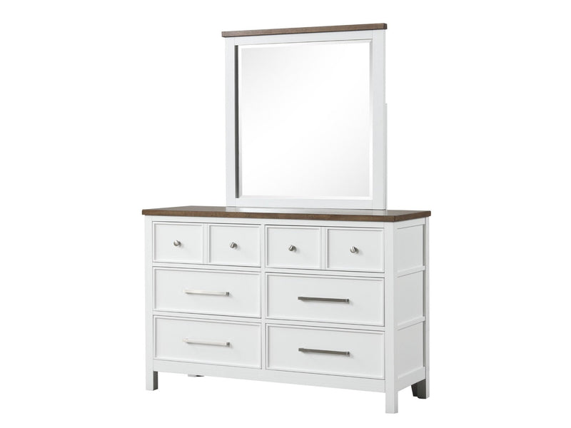 Pinetop White Dresser