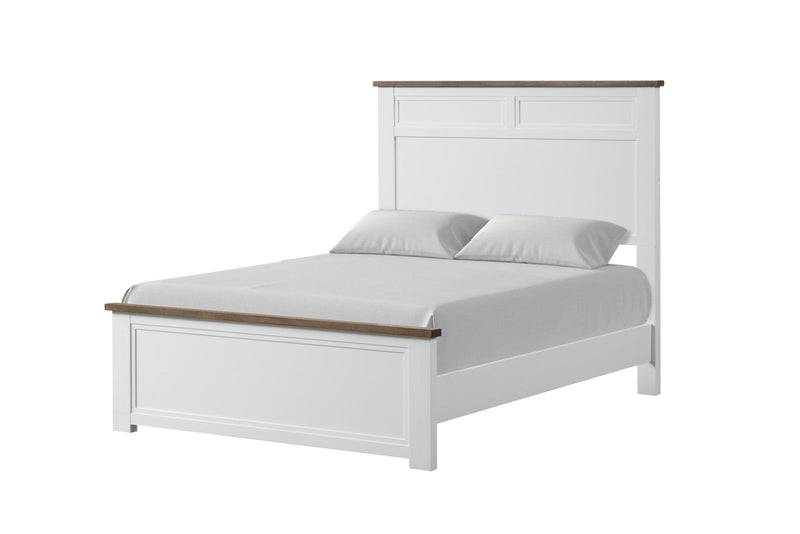 Pinetop White Twin 5 Piece Bedroom Set w/Chest