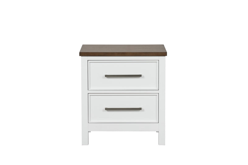 Pinetop White Twin 5 Piece Bedroom Set w/Chest