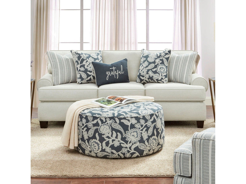 Porthcawl Ivory Sofa & Loveseat
