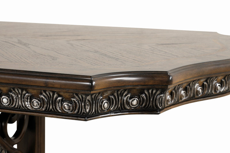 Promenade Dark Brown 9 Piece Dining Set