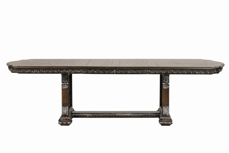 Promenade Dark Brown 9 Piece Dining Set
