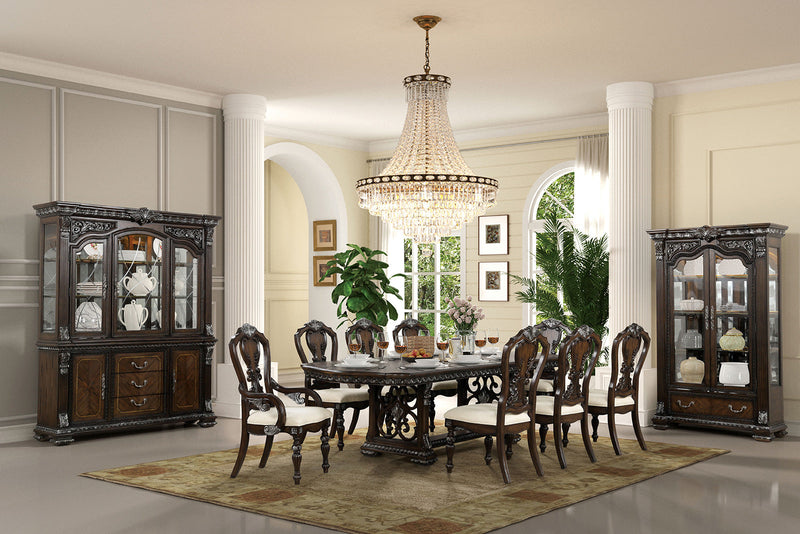 Promenade Dark Brown Hutch Buffet