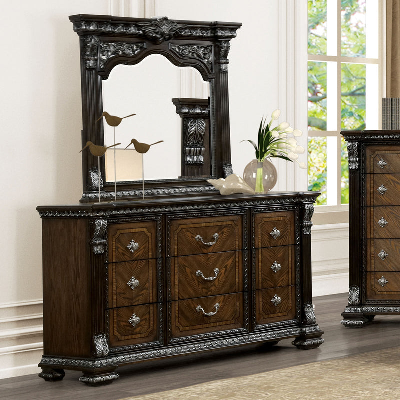 Promenade Espresso Queen 4 Piece Bedroom Set