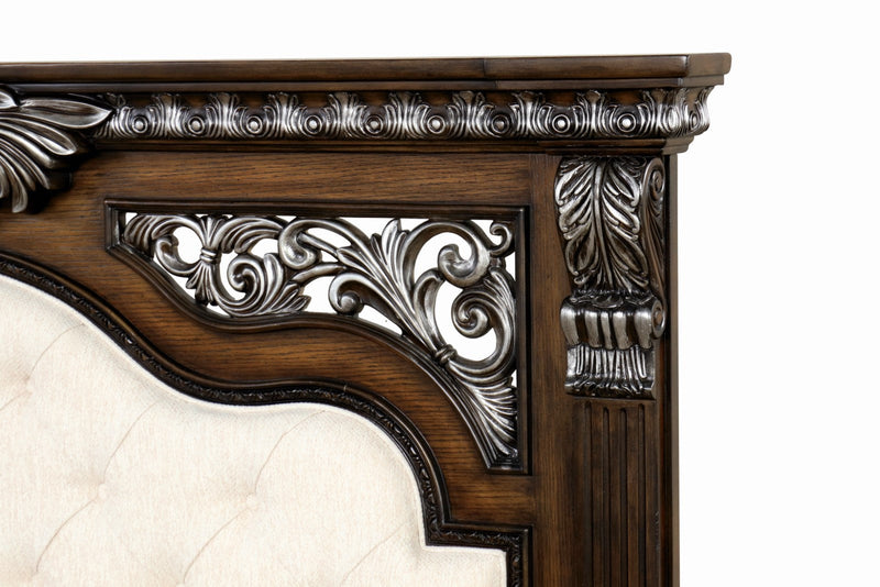 Promenade Espresso Queen 5 Piece Bedroom Set w/2 Nightstands