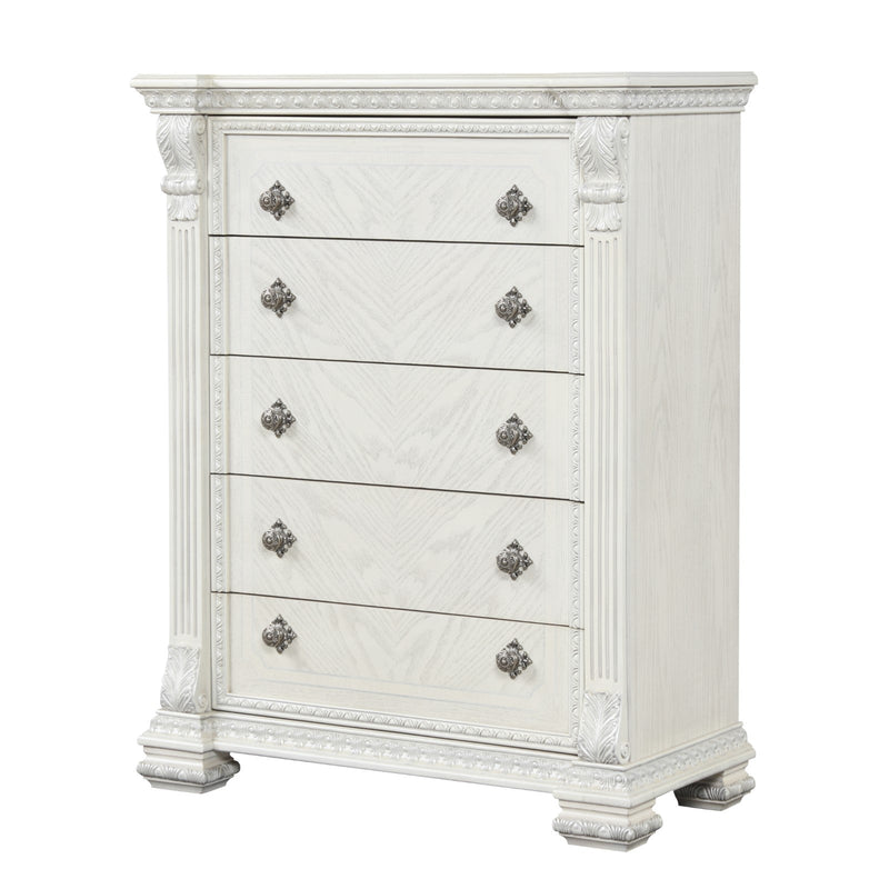 Promenade Wire Brushed White Chest
