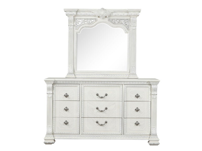 Promenade Wire Brushed White Dresser