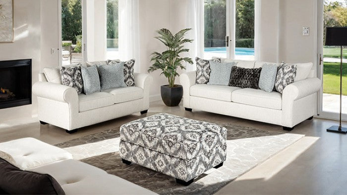 Queensbury White Sofa