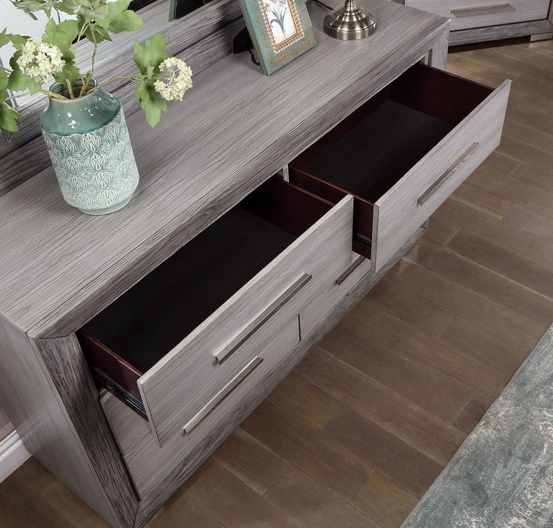 Raiden Gray 4 Pc. Queen Bedroom Set
