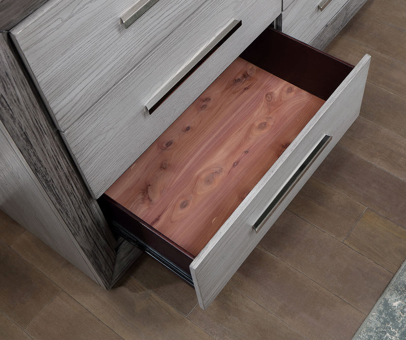 Raiden Gray 4 Pc. Queen Bedroom Set