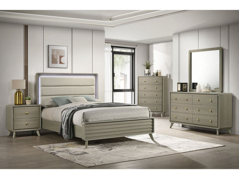 Rainier Gray E.King Bed