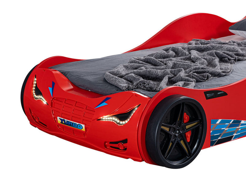 Roadstar Red Car Bed