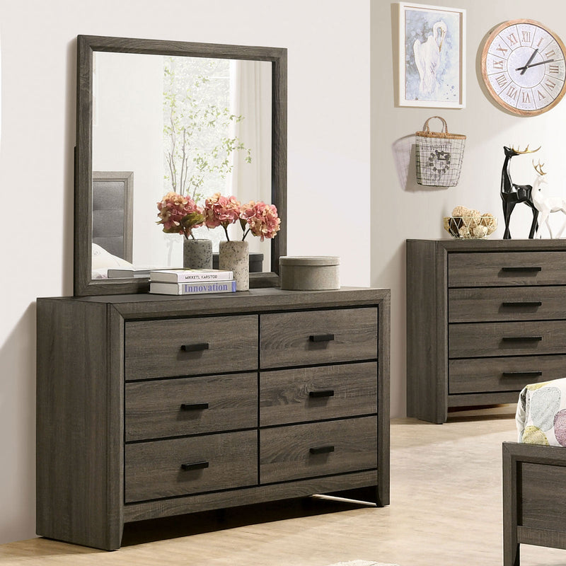 Roanne Gray/Charcoal 4 Pc. Twin Bedroom Set