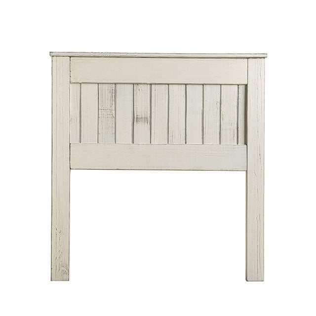 Rockwall White Full Headboard