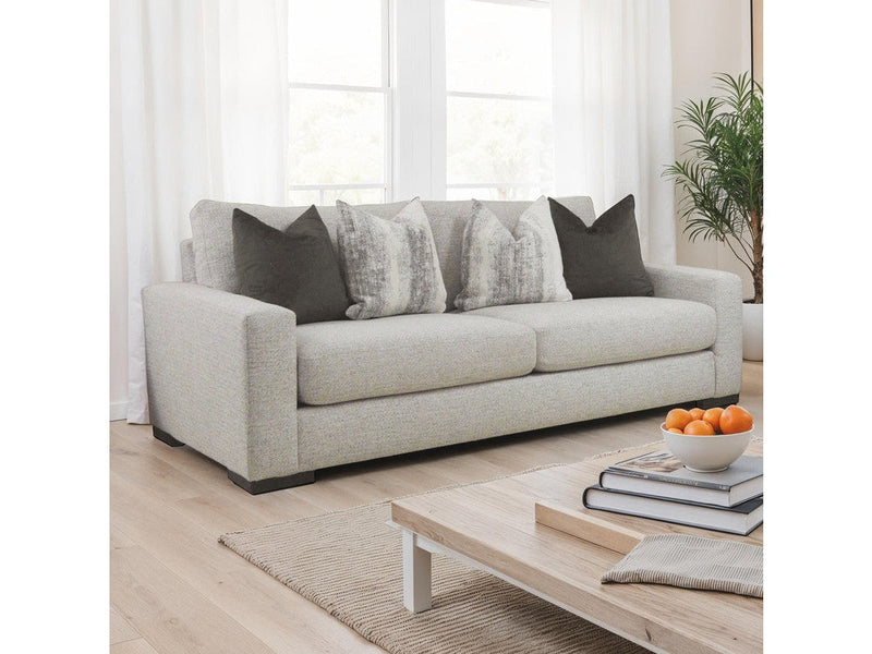 Romsey Light Gray Loveseat