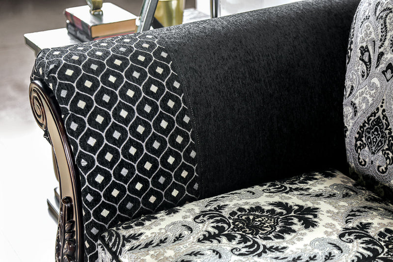 Ronja Black Loveseat