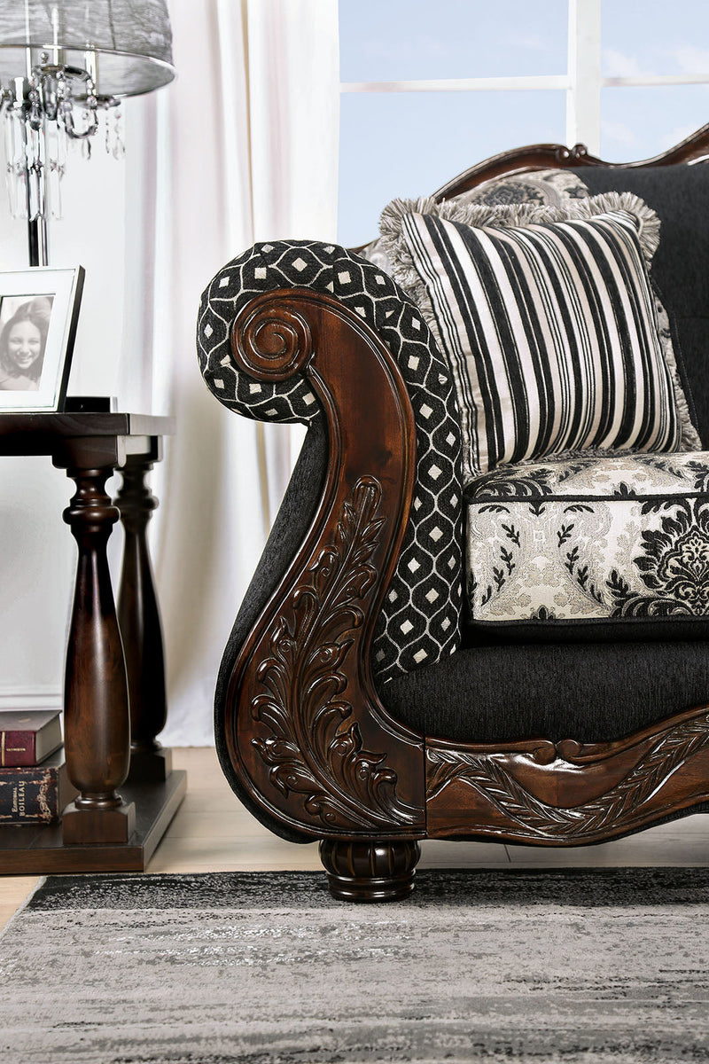 Ronja Black Sofa