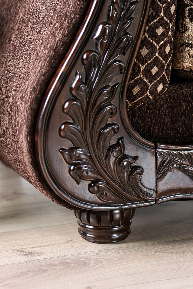 Ronja Dark Brown Sofa