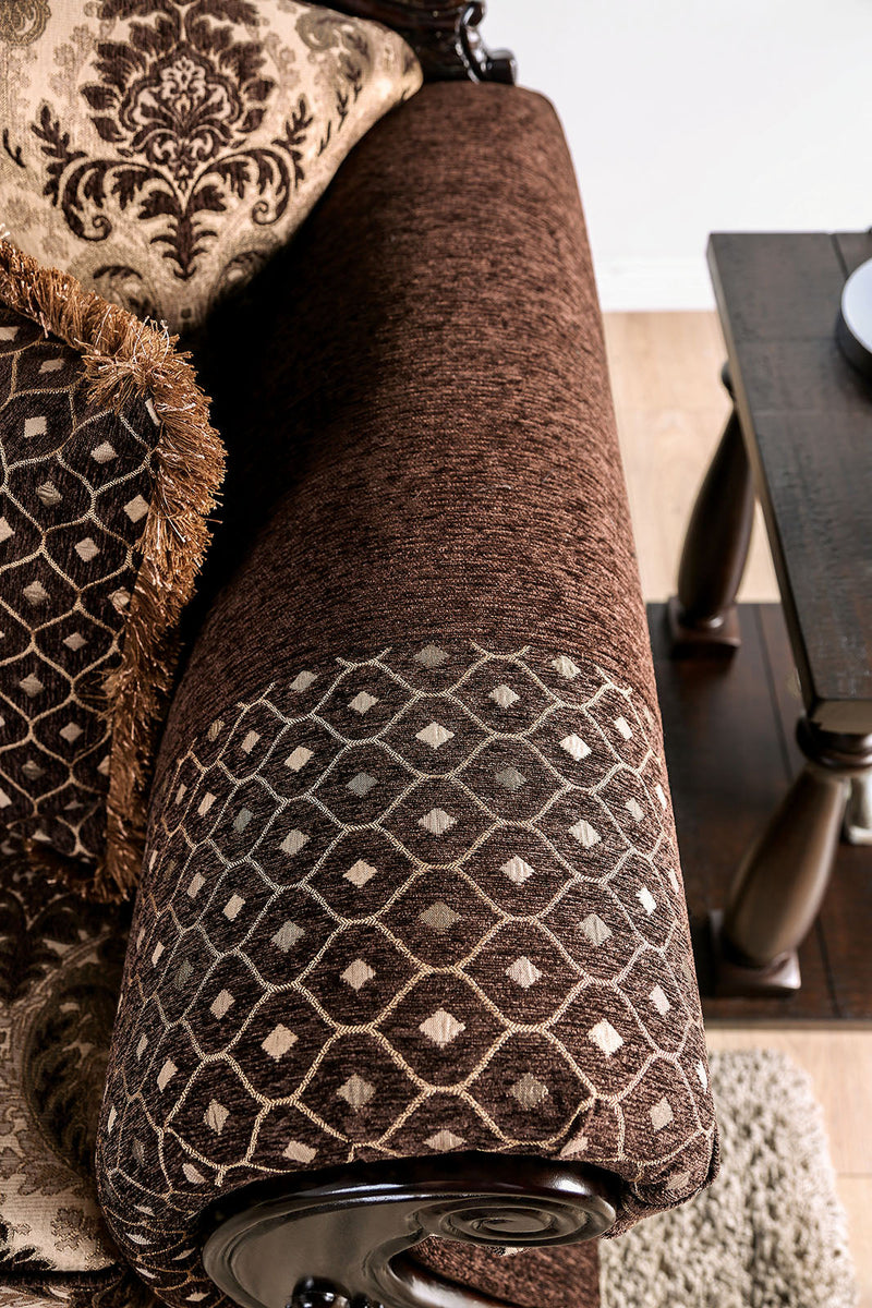 Ronja Dark Brown Sofa