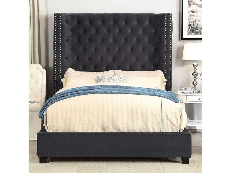 Rosabelle Black Queen Bed