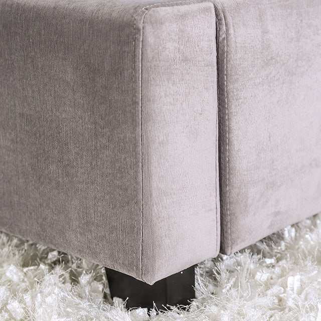 Rosabelle Gray Queen Bed