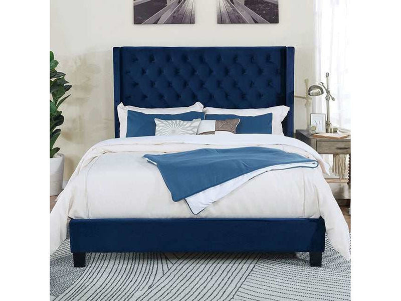 Ryleigh Navy Queen Bed