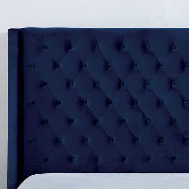 Ryleigh Navy Queen Bed