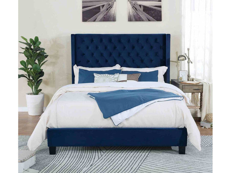 Ryleigh Navy Queen Bed