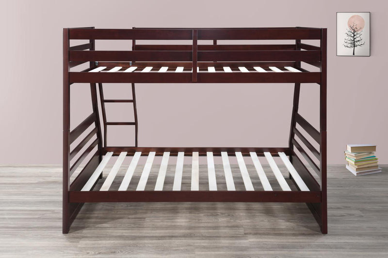Levon Cherry Bunk Bed Youth Collection