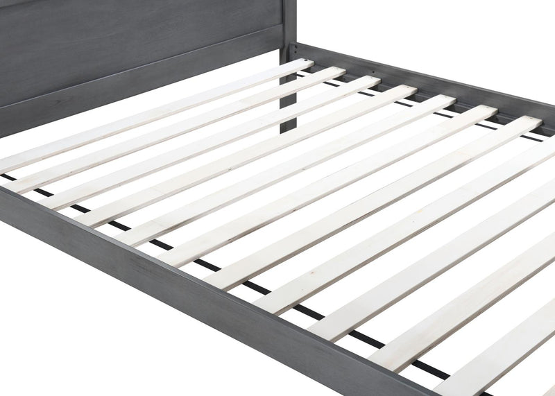 Loric Ash Gray Bunk Bed Youth Collection