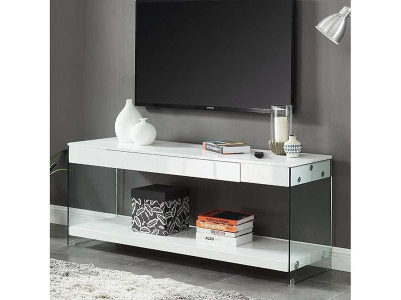 Sabugal White TV Stand
