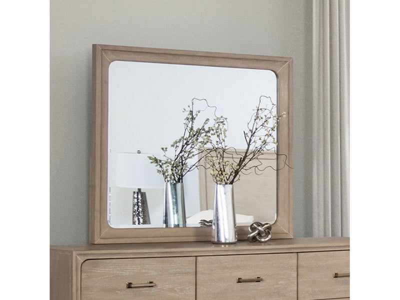 Sandnes Light Oak Mirror