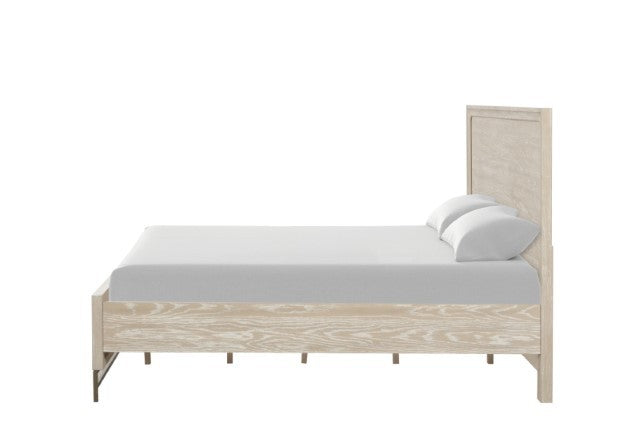 Sandnes Light Oak Queen Bed