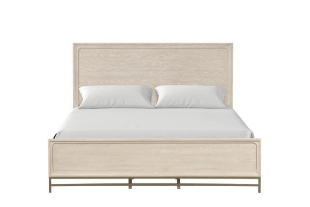 Sandnes Light Oak Queen Bed