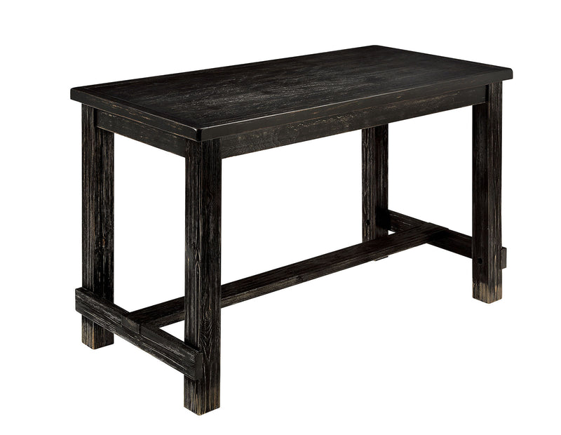 Sania Antique Black/Ivory 5 Pc. Counter Height Table Set