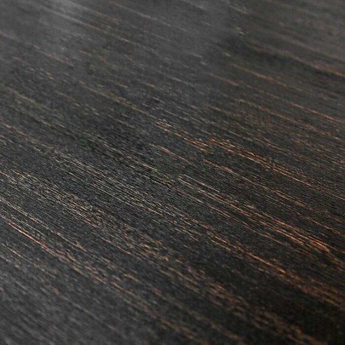 Sania III Black Rectangular Dining Table w/ 18" Leaf