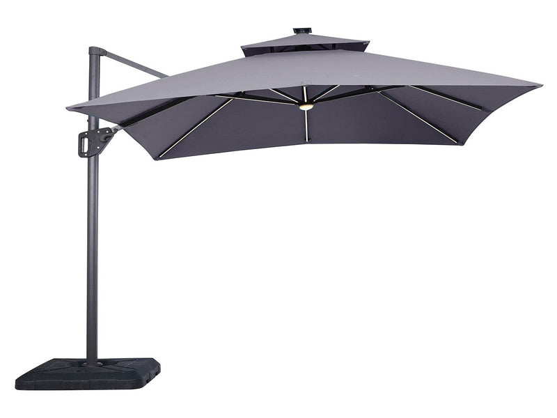 Sano Gray Square Umbrella