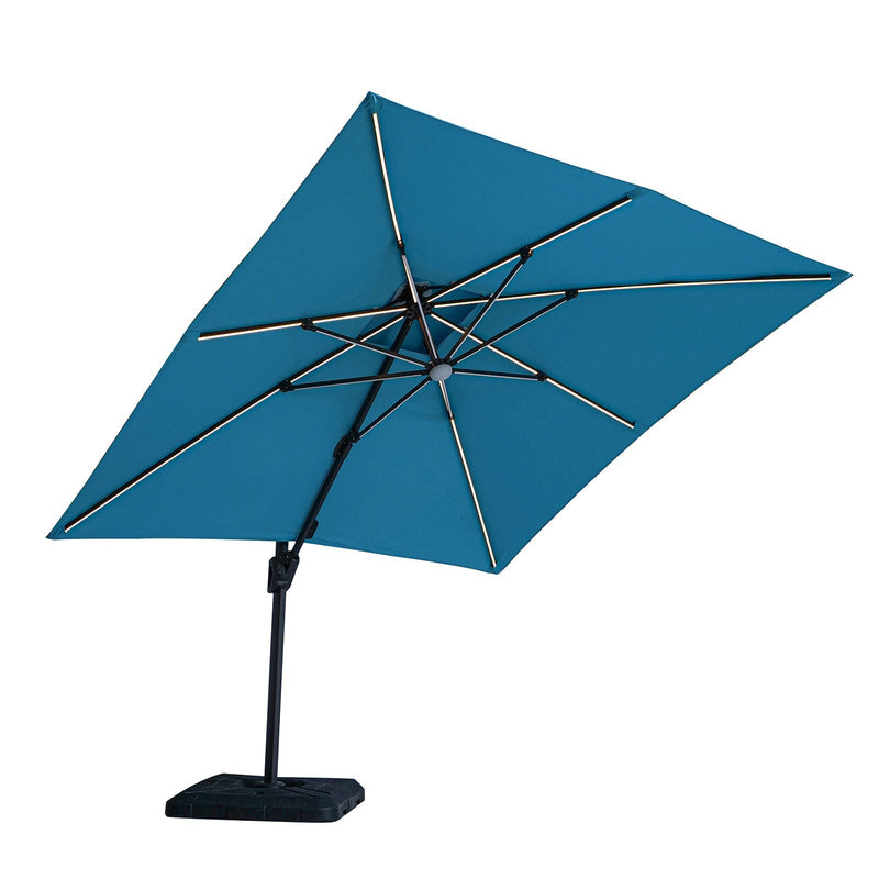 Sano Teal Square Umbrella (Base)