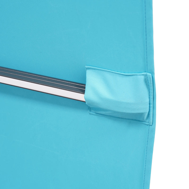 Sano Teal Square Umbrella (Base)
