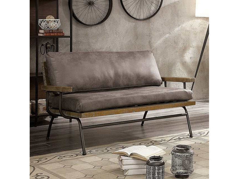 Santiago Ash Brown Loveseat