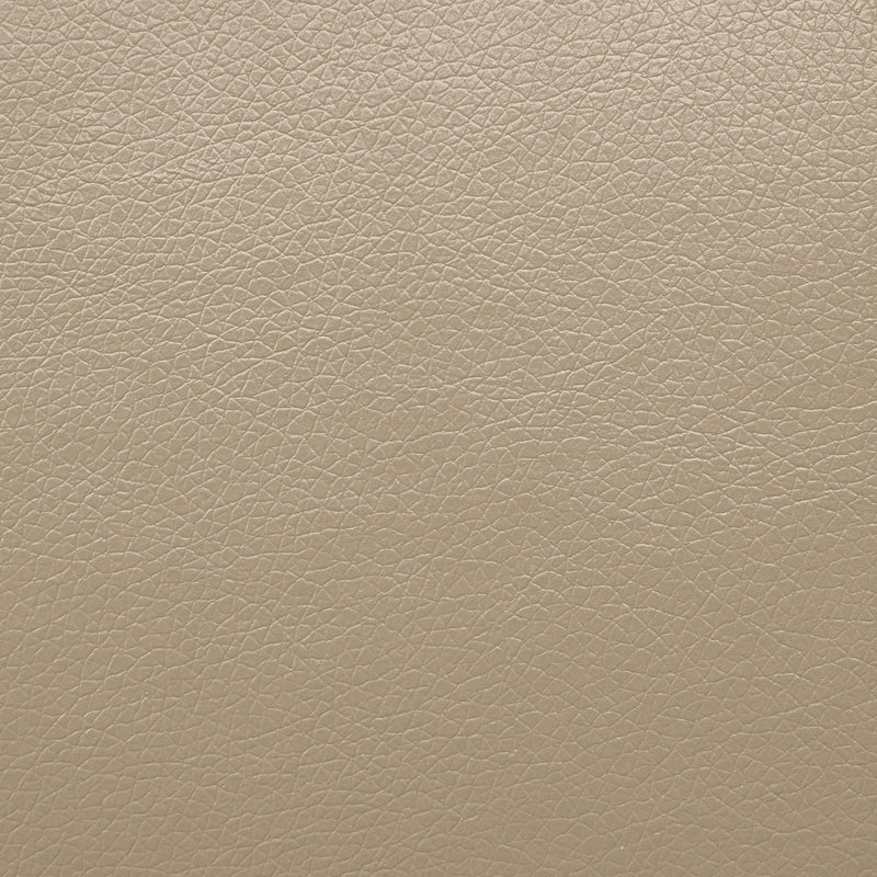 Schlieren Beige Leatherette Reclining Loveseat