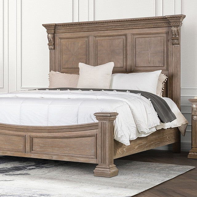 Sevenoaks Weathered Oak 5 Pc. Queen Bedroom Set w/ Chest