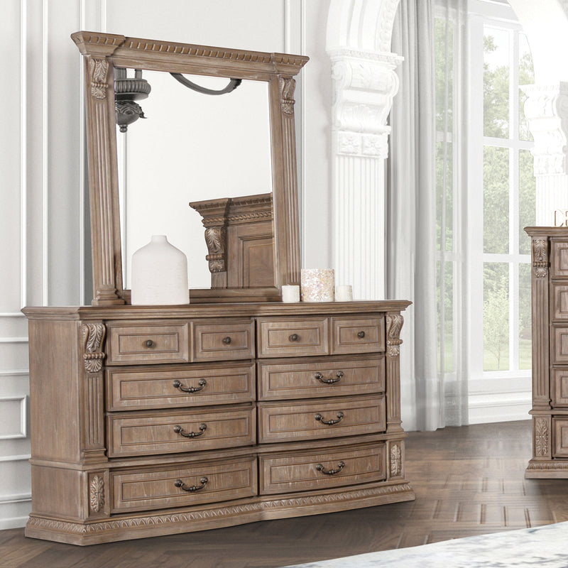 Sevenoaks Weathered Oak 5 Pc. Queen Bedroom Set w/ Chest