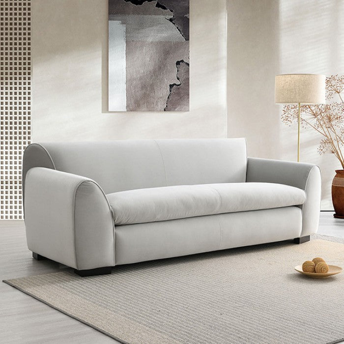 Severo Light Gray Upholstery Living Room Set
