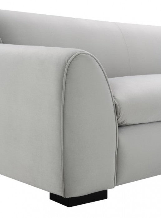 Severo Light Gray Upholstery Living Room Set