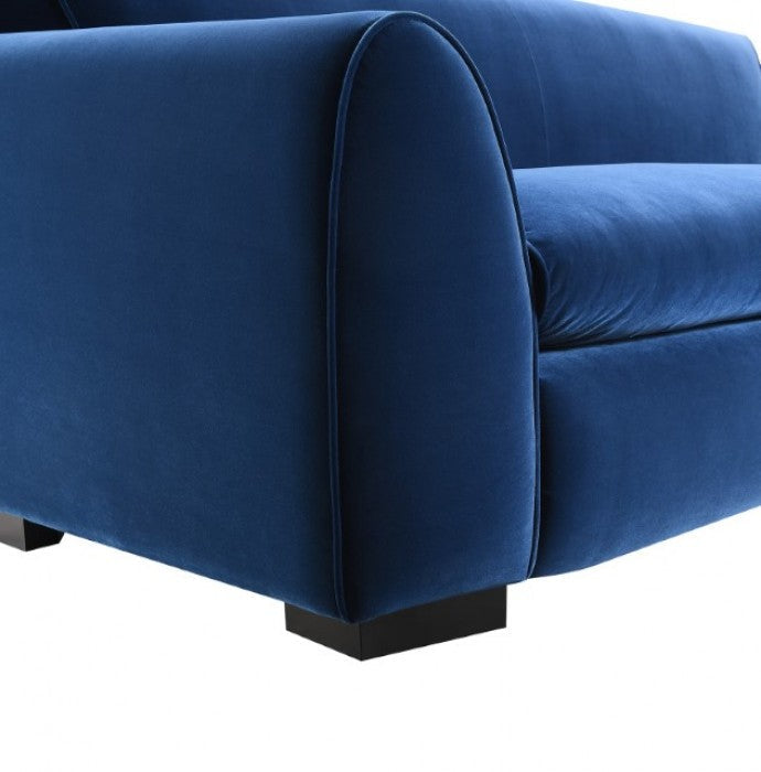 Severo Royal Blue Upholstery Living Room Set