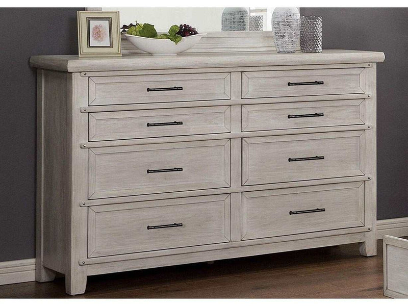 Shawnette Antique White Dresser
