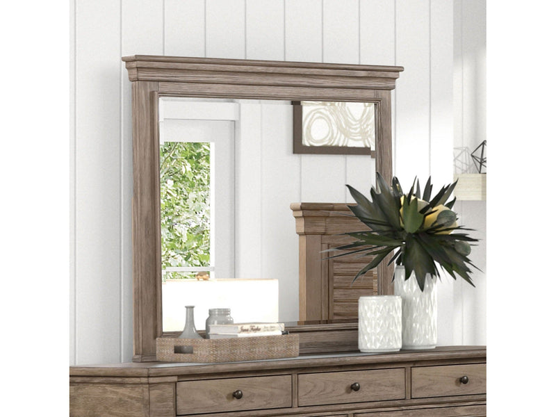 Sheringham Brown Mirror