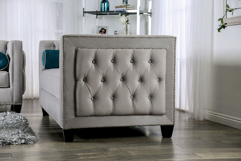 Silvan Gray Sofa & Loveseat